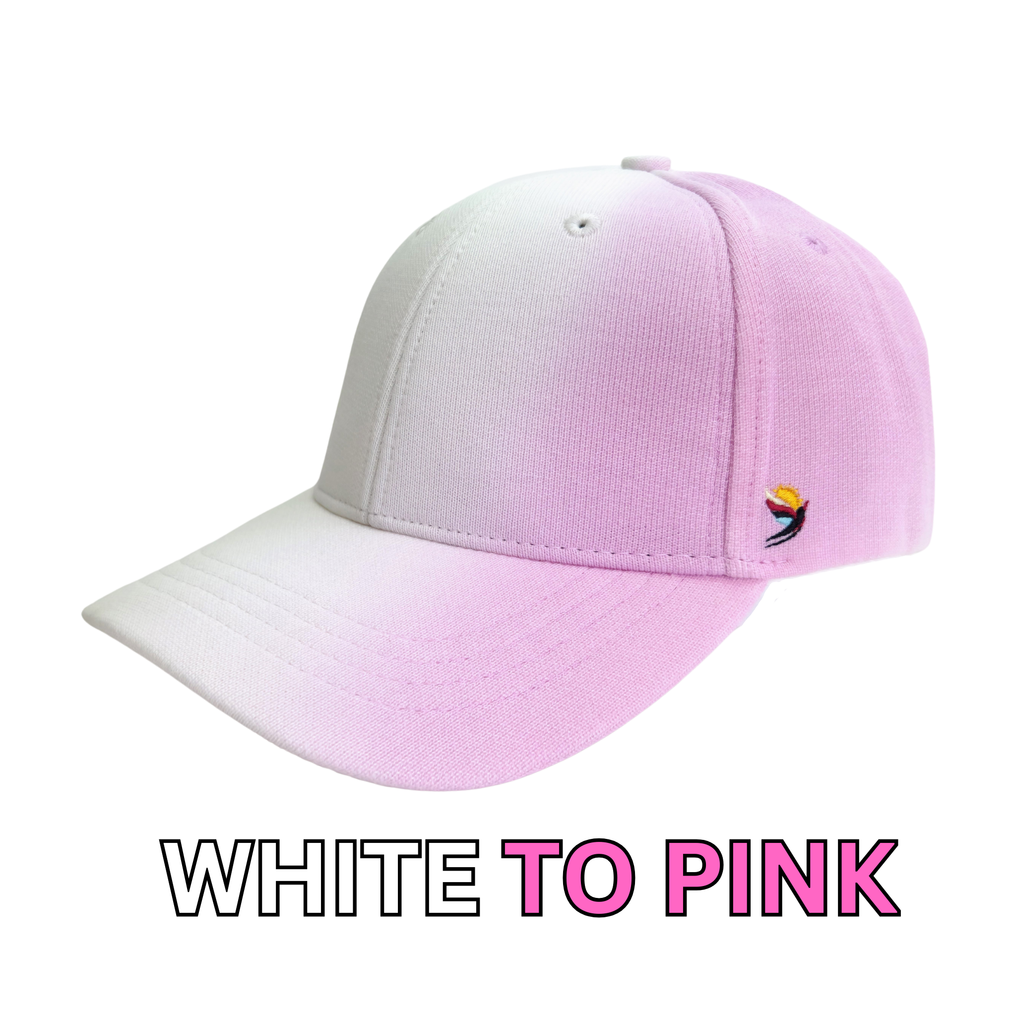 DAYLARK™ SUNSHIFT™ - WHITE TO PINK COLOR CHANGING ADJUSTABLE HAT